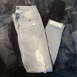 Bebe heart breaker skinny jeans